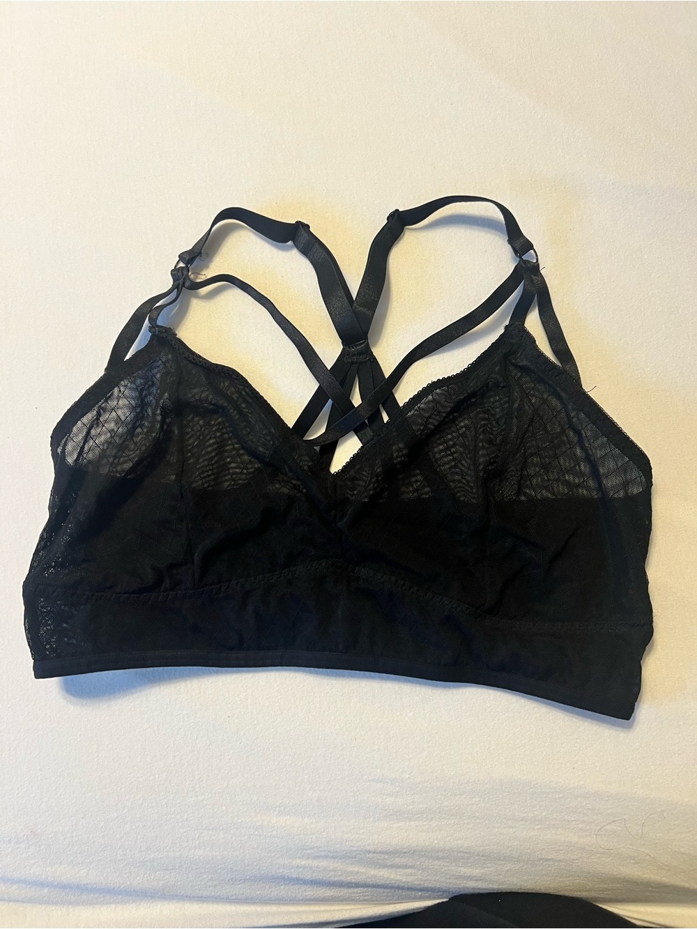 torrid Black Lace Strappy Bralette | Women’s Size 1X